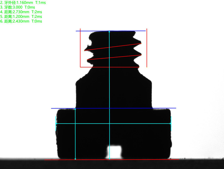 机器视觉在线检测螺丝缺陷
